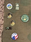 Lot Of Vintage Buttons And Pins 