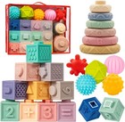 Baby Toys 6-12   Montessori Toy For Babies 6-12   Incl Stacking Building Bloc   