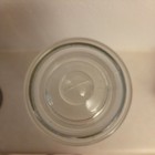 Ann s House Of Nuts 9 5  Clear Glass Apothecary Jar With Airtight Lid Vintage 