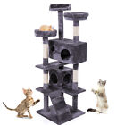 60  Cat Tree Tower Condo Furniture Scratching Post Pet Kitty Play House Activity