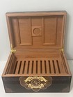 Rocky Patel Renaissance Wood Cigar Humidor 13 5  X 9 5   x 6 5 