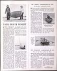 Vintage Fairey Marine Ltd London Illustrated Sailing Dinghy Brochure