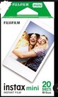 Fujifilm Instax Mini Instant Film Twin Pack 20 Sheets Acid-free Paper 