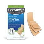 Scaraway Silicone Scar Sheets 8 Ct Variety Pack