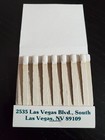 Sahara Hacienda Casino Las Vegas Full Unstruck 30 Strike Matchbook