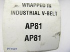 Dayco Ap81 Industrial Accessory Drive Belt - 1 2  X 83 