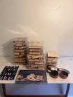 Stampin  Up  Vintage Retired Rubber Wood Stamp Set  190 Stamps From 1999-2007