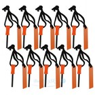Flint Fire Starter Steel Striker Survival Kit Ferro Rod Outdoor Camping Tool