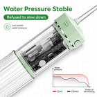 Travel Water Flosser Portable Oral Irrigator 4 Nozzles Ipx7 Waterproof 230ml