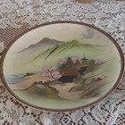 Antique Japanese Satsuma Shimazu Clan Meiji Period Display Plate 9 75 