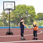 Portable Basketball Hoop Outdoor 7-9 Ft Adjustable Basketball Hoop Goal System