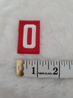 Bsa      boy Scout       Number Zero 0 Troop Patch      red White      current   New