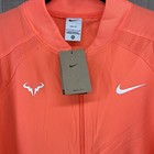 Nike Dri-fit Men s Rafa Nadal Tennis Jacket Bright Mango Size Large Dv2885-854