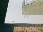 Signed Ralph Fasanella  polo Grounds  Artist Proof Print Baseball Game