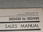 Briggs   Stratton Ms-6257 Sales Manual  March 1984 - Free Shipping W tracking