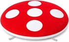 Comfycamper Womens Mushroom Hat Costume Adult Fedora Red Cosplay Halloween