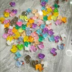 Glow In The Dark Mini Rubber Ducks  12 Colors  45 Pieces  Decorative Resin