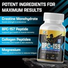 Bpc-159 Peptide Capsules- Blend With Creatine Monohydrate magnesium Gluten Free