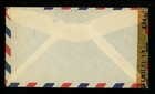 Postal History Honduras Scott   C91 ra1 2  Censored Airmail 1943 Tegucigalpa Ny