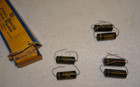 2 - Vintage Cornell Dubilier Oil Capacitor  00025mfd 12500vdc never Used 5 Avail