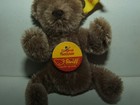 Vintage Steiff Miniature Original Brown Teddy Bear 3  Size With Tags 0202 11