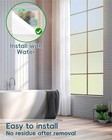 Frosted Glass Window Privacy Film For Door Static Cling Tint For Home Anti-uv