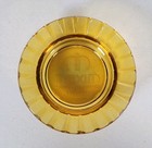 Vintage Maxim Hotel Casino Las Vegas Round Amber Glass Retro Ashtray  p