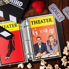 3 Inch Binder With Sleeevs  For Broadway And Theatre Program  Theater Program Ho