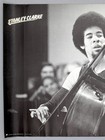 Stanley Clarke     Rare Original 1970s Atlantic warner Pioneer Promo Poster