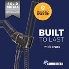 Hammerhead Showers Solid Metal Handheld Showerhead Holder  Adjustable Wand Holde