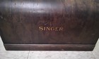 Vintage Singer Sewing Machine Wooden Wood Case Cover Bentwood Dome
