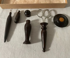 Button Needlework Boutique Cocobolo Rosewood Needlework Tools