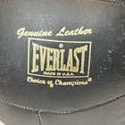 Vtg Everlast Genuine Leather Medicine Ball 8 Lbs - Choice Of Champions Made Usa