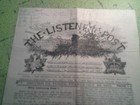 World War 1-canada-the Listening Post Oct 29 1915 Troop Newspaper-original