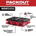 Milwaukee 48-22-8424 75-lbs Ip65 Weather Seal Packout Tool Box W organizer Bins