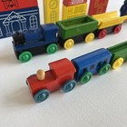Wooden Magnetic Train   Building Set Kid Connection Montessori Toy Set