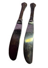 Rare- 2 Vtg Plaza Hotel New York Reed   Barton Mirrorstele Butter Knife- F10