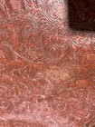 Durango Vintage Western Floral Oxblood Vinyl Fabric By The Yard Diy Upholster