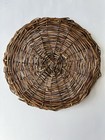 Natural Trumpet Vine Rustic Wicker Basket tray - 0 Shipping For  20 