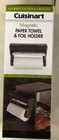 Cuisinart Magnetic Paper Towel   Foil Holder     Black Bbq Grill Accessory New