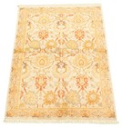 Traditional Light Blue Hand-knotted Area Rug 4 1  X 6 2  Oriental Wool Carpet
