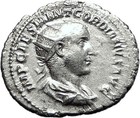 Gordian Iii 238ad Rome Silver Authentic Genuine Ancient Roman Coin Pax  I59037
