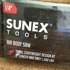 Sunex Sxsw1001 Air Body Saw  Including 24t   32t Blades Pneumatic Saw - New