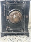 Antique Tin Combination Lock Door Diamond Safe Coin Bank - Pat  Feb 22 1916