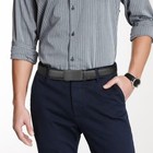 Men s Belt  Ratchet Dress Casual Belt With Adjustable Automatic Buckle Trim To F