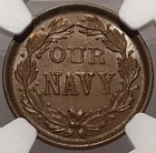 Fuld 240 337a Ngc Ms-63 Bn - Uss Monitor  first Ironclad    Our Navy - Popular