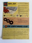 Vintage Corgi 1960 Color Catalogue Of Early Corgi Cars   Trucks Canada