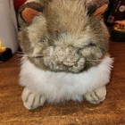 Russ Berrie Yomiko Vintage Realistic Himalayan Persian Cat Plush Sleeping Displa