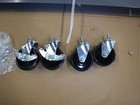 New Tennsco Ck4824mgy Caster Kit  Unassembled  D 24 In  Med  Gray  t 