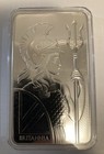 X1 Royal Mint 10 Oz  Britannia Bar   999 Fine Silver Bullion Bar With Capsule 